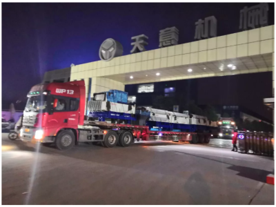 年終歲末天意機(jī)械發(fā)貨忙 加班加點為市場！