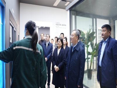 省工信廳總工程師、二級(jí)巡視員孫京軍一行 蒞臨卓越精工調(diào)研指導(dǎo)
