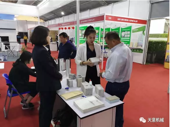 陽春三月，天意機(jī)械亮相2019年越南河內(nèi)建材展